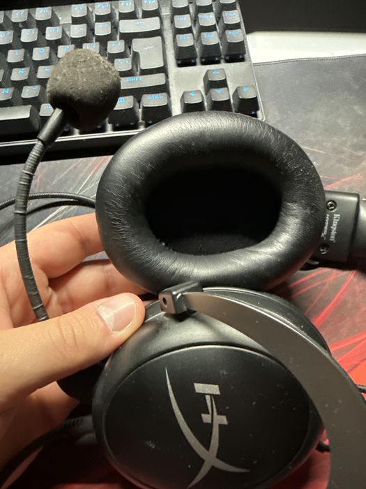 Casti HyperX cablu microfon