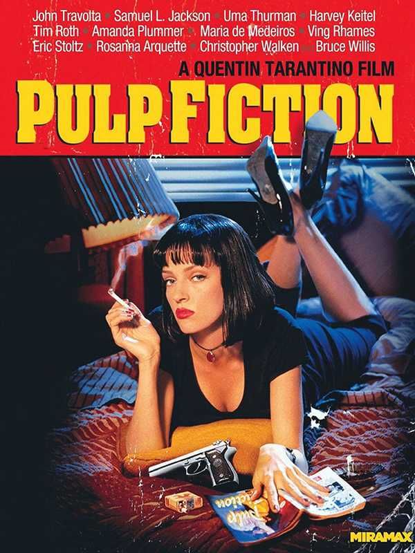 Pulp Fiction - Poster Clasic Film