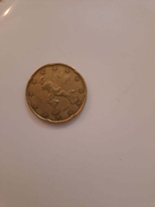 Monedă 20centi euro Italia 2002 (Bocioli)