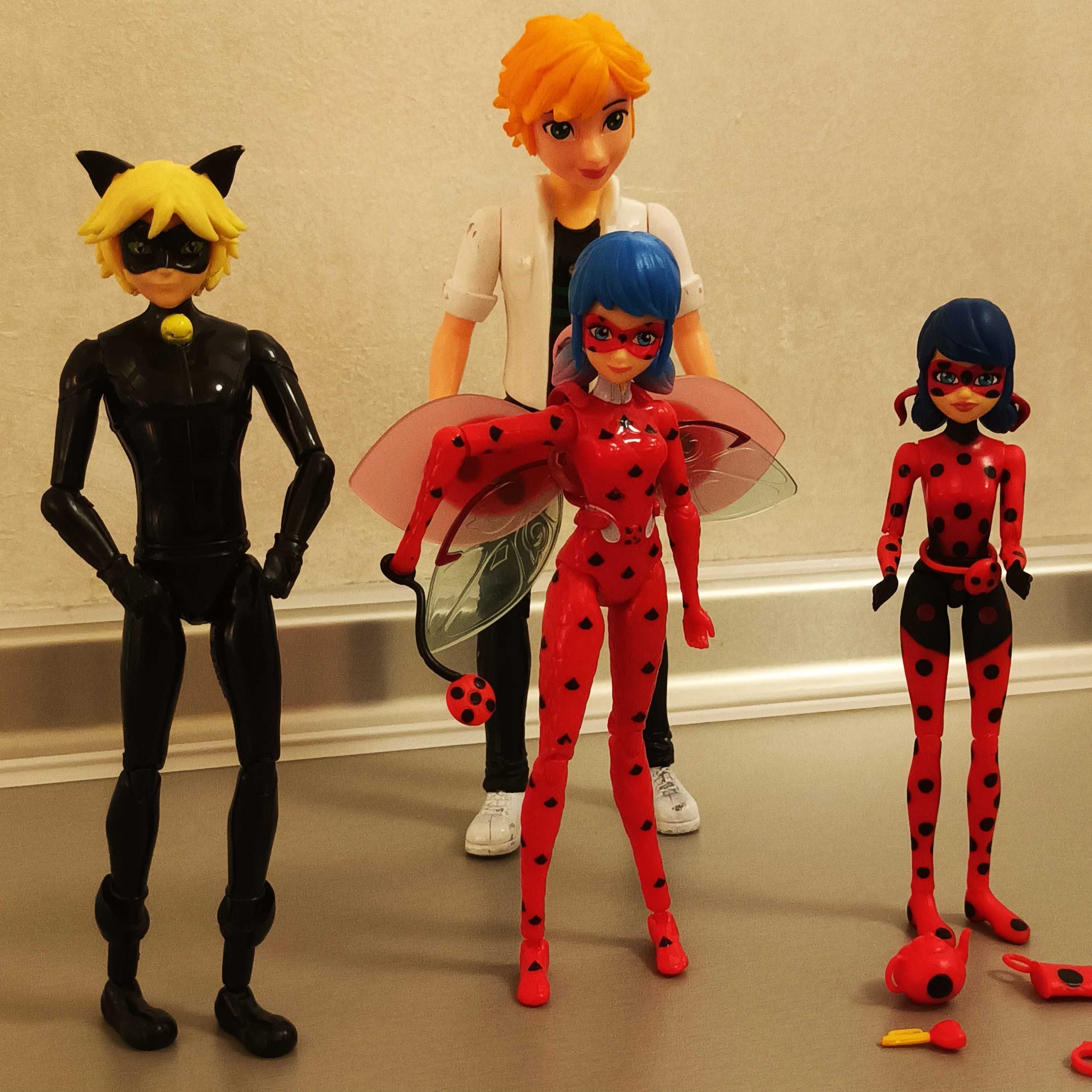Miraculous фигурки  Калинката и черния котарак