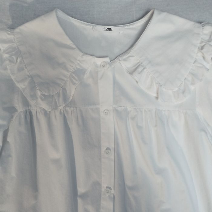 Белая рубашка в стиле Лолита