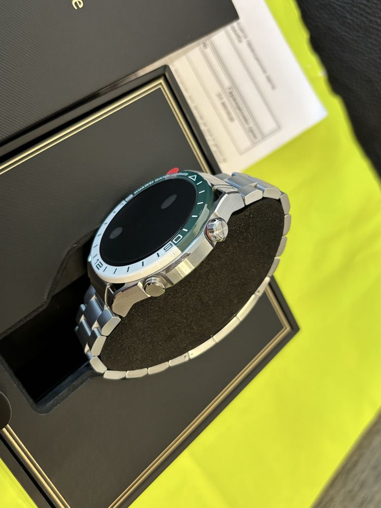 КАТО НОВ 48mm Huawei Watch ULTIMATE Гаранция Yettel 2026 Green