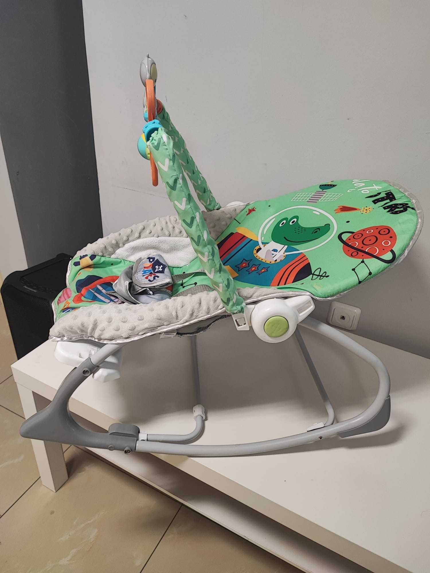 Chipolino Бебешки шезлонг Baby Spa зелен