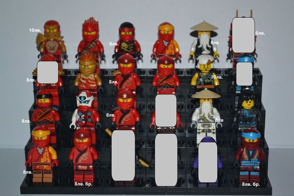 LEGO Ninjago минифигурки {2} / Ниджаго