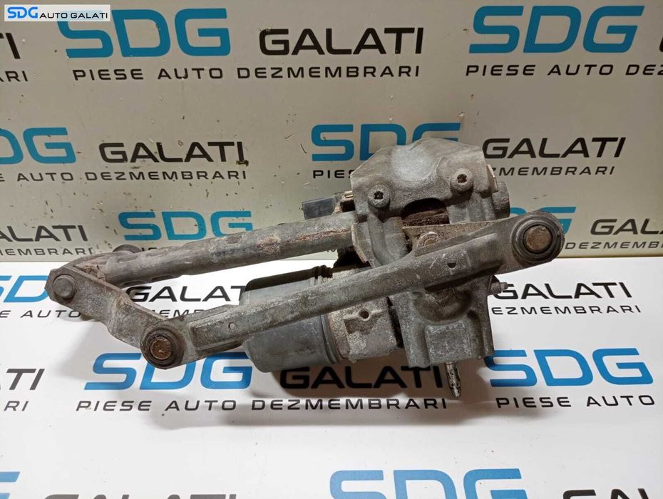 Ansamblu Motoras cu Brat Brate Stergator Stergator Dreapta Fata Parbriz Volkswagen Touran 2003 - 2010 Cod 1T0955120C 0390241786 1T0955024E 3397020666 [M6224]