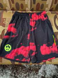 BARROW tie-dye track shorts M