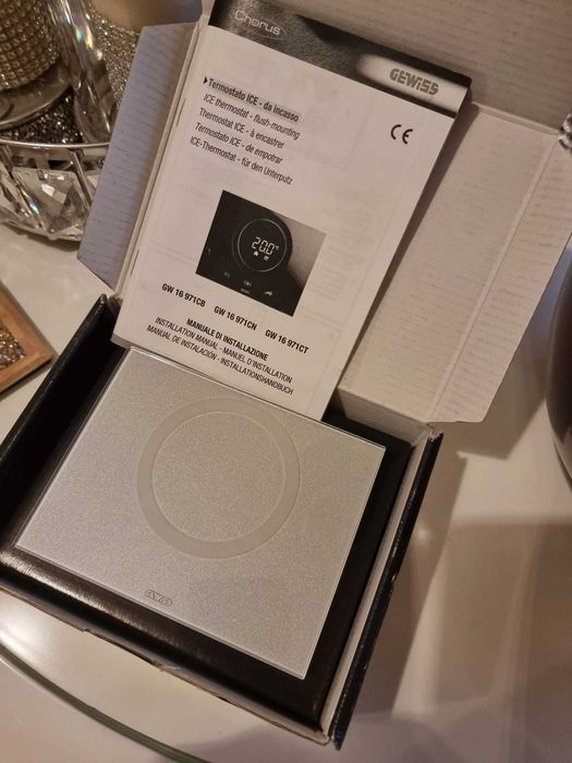 Gewiss Termostat Termo Ice WI-FI Titan Aparent GW 16971CT