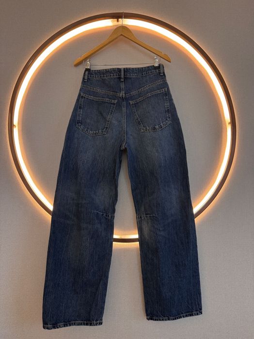 Zara Mid waist balloon дънки