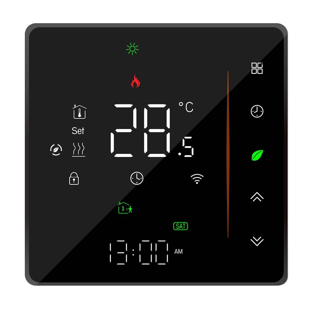 Умен Wi-Fi термостат за подово отопление/котел Touch screen,Smart Home