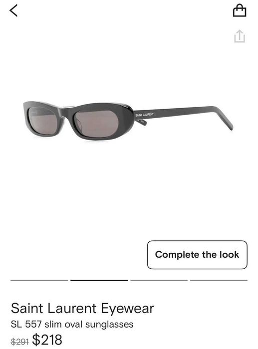 Очки Saint Laurent SL 557 (оригинальные)