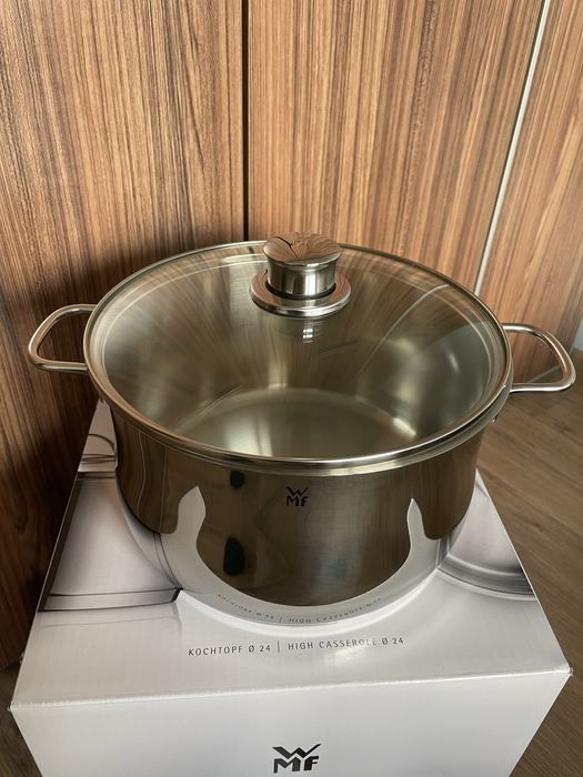 WMF Diadem Plus Тенджера  24см 6.5 литра с капак + 16см 1.5 литра