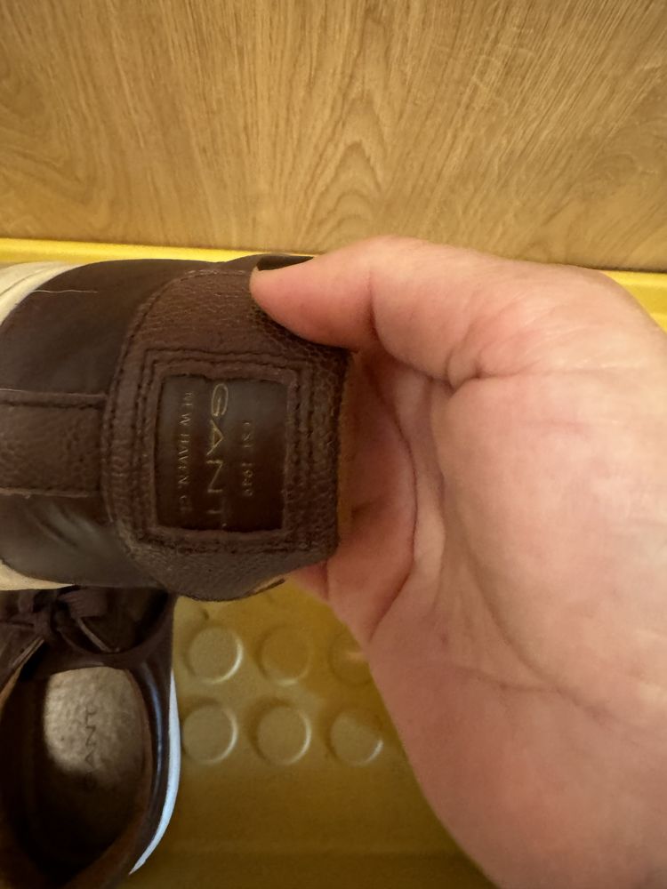 Мъжки кожени обувки Gant