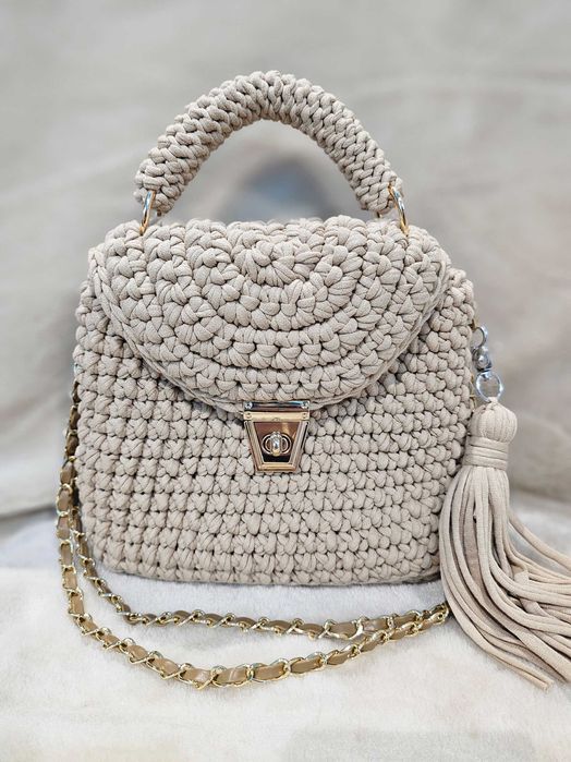 Ръчно плетена чанта