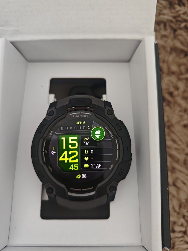 Garmin instinct 3 amoled 50mm maximum