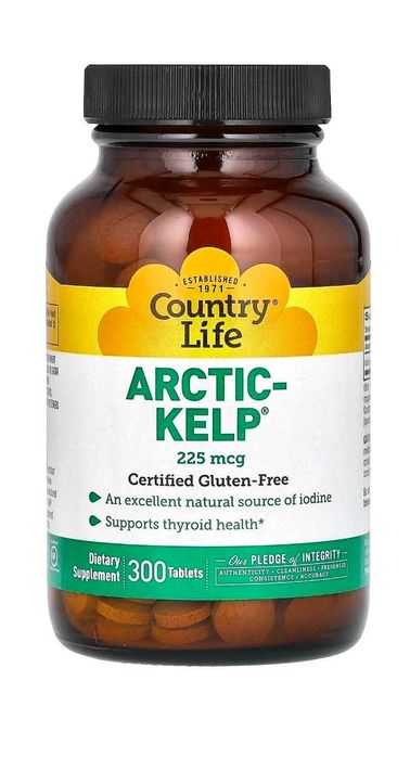 Country life arctic kelp . Келп 225мк - 300таб