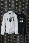 Camasa alb negru DSQUARED2 icon