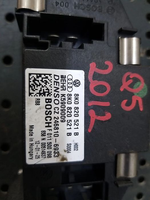 Rezistenta trepte aeroterma audi q5 8r 8k0820521b