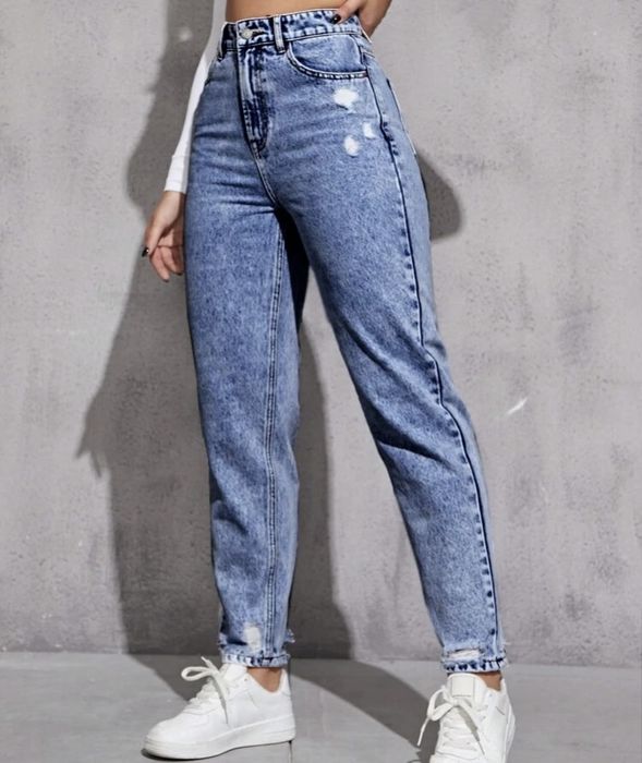 Дънки Mom Fit