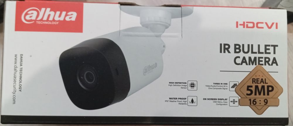 видеокамера Dahua на 5 МП, это не 2 мп.