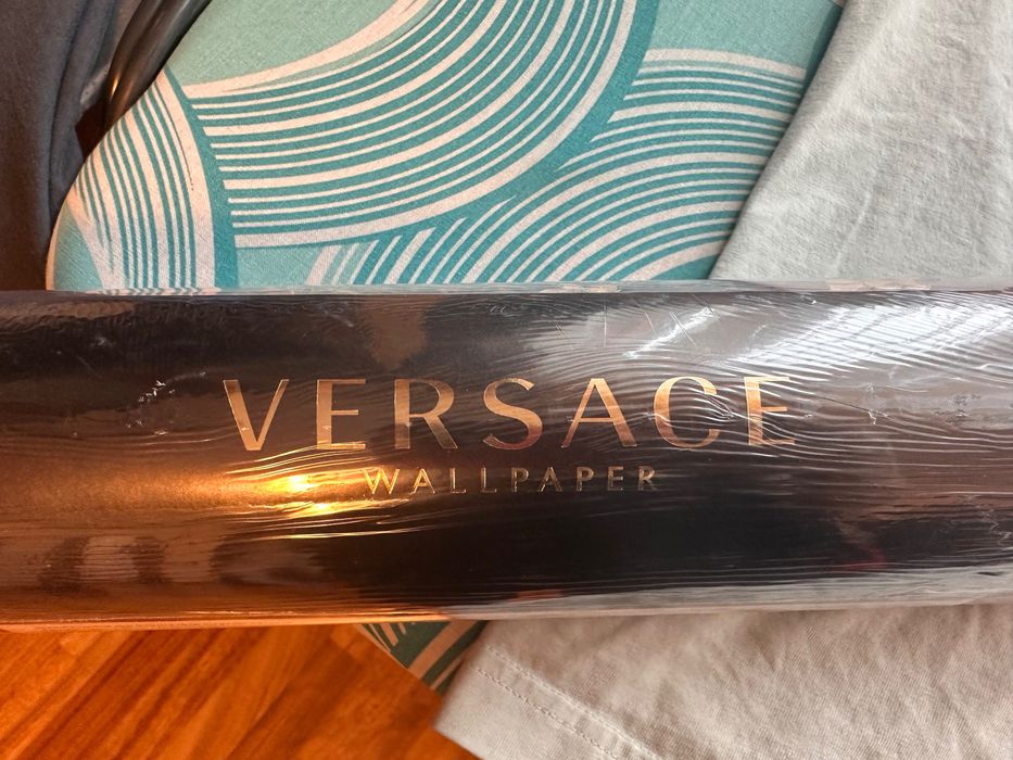 Тапети Versace Бордо