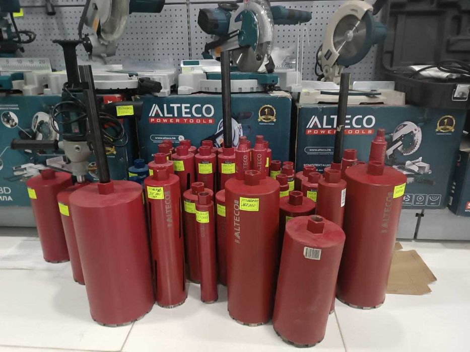 Алмазные Коронки для бурение по опт. ценам от бренда ALTECO