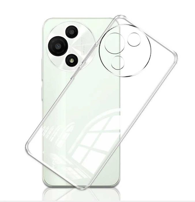 TCL 60 SE - Силиконов Прозрачен Кейс Гръб