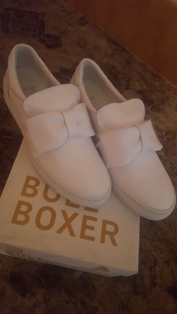 BULLBOXER - Дамски спортно - елегантни обувки от естествена кожа