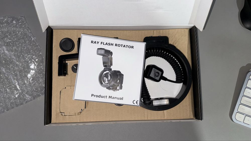 Ray Flash Rotator система для вспышки, кольцевая насадка на вспышку
