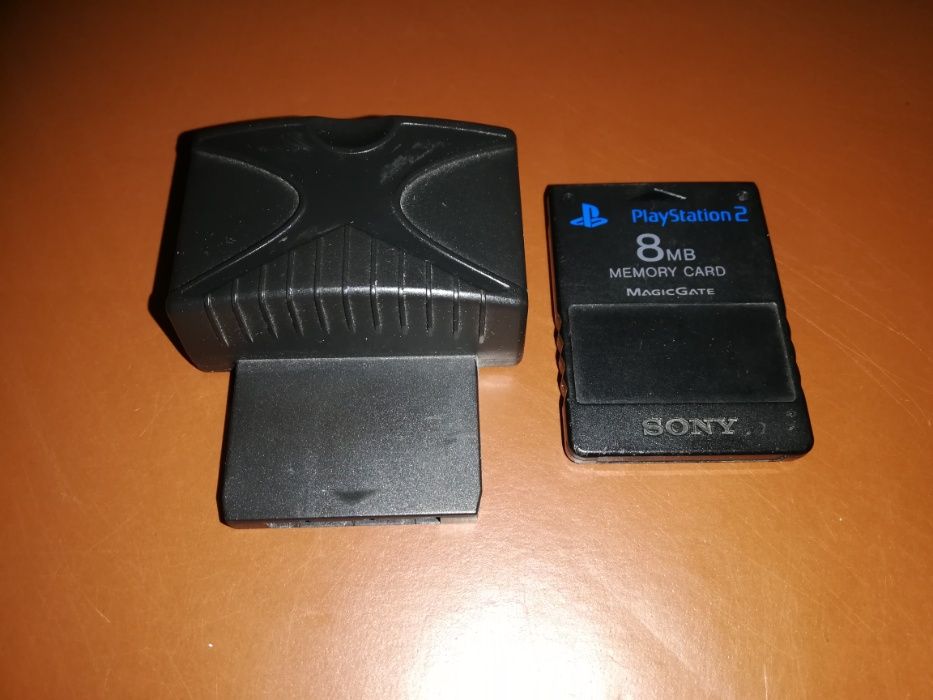 Card SONY PS2 8Mb + Thrustmaster 16Mb Memory