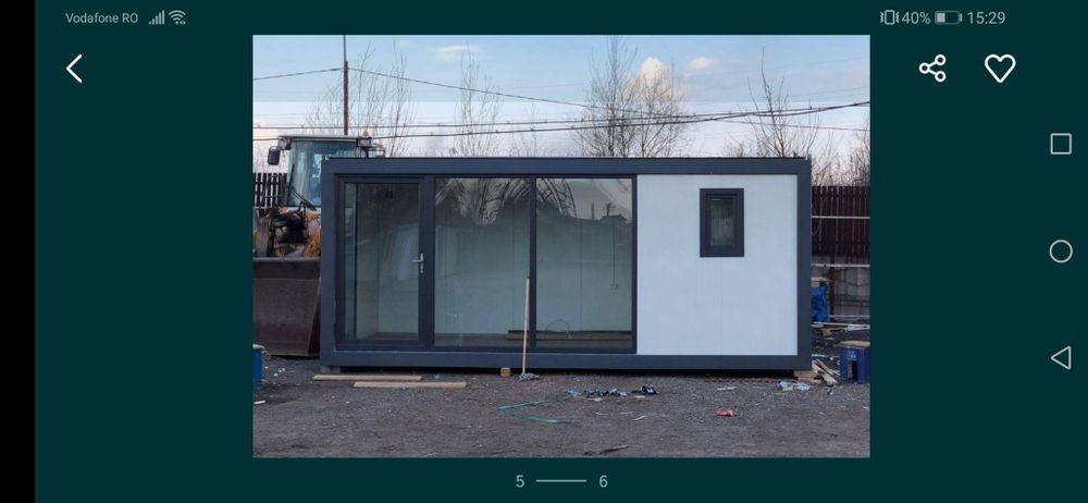 Vand container modulare tip birou