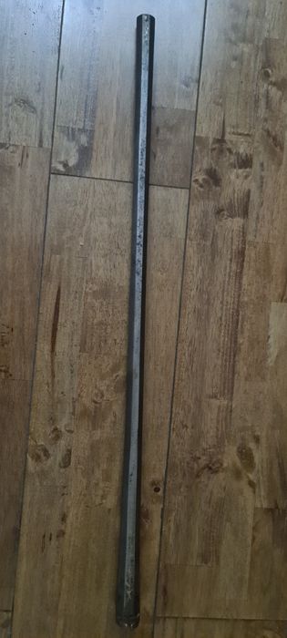 Цев със сребърни набивки