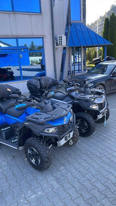 2 x ATV CF Moto 625 Touring cu scut / incalzire / lada (nu Can-Am)
