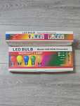 Set 20 becuri LED colorate 3W E27 – roșu, galben, verde, albastru, por
