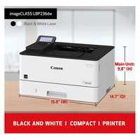 Принтер лазерньй Canon i-sensys LBP236dw ч/б A4
