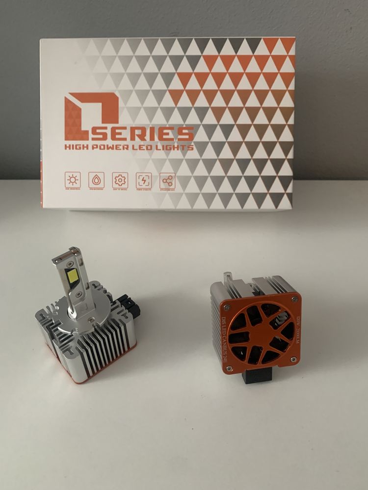 Led D2S sau D2R / D1S / D3S conversie xenon plug and play,120W/12000LM