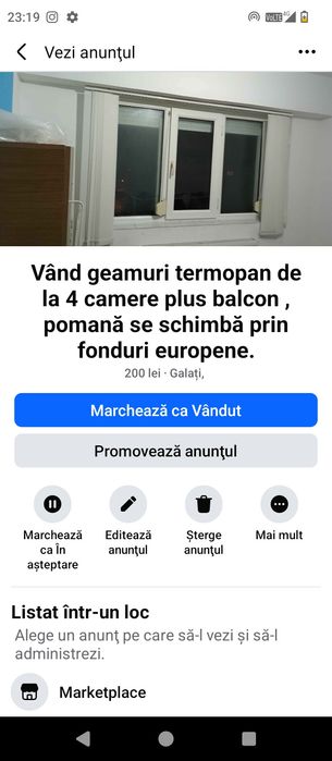 Termopane 200 Ron buc