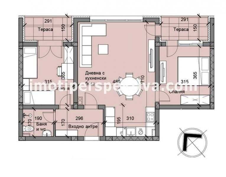 Продава се Тристаен апартамент в Пловдив, Остромила - 92 кв.м за 1153 €/кв.м - Снимка #6