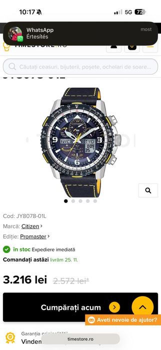 Ceas Citizen de vânzare