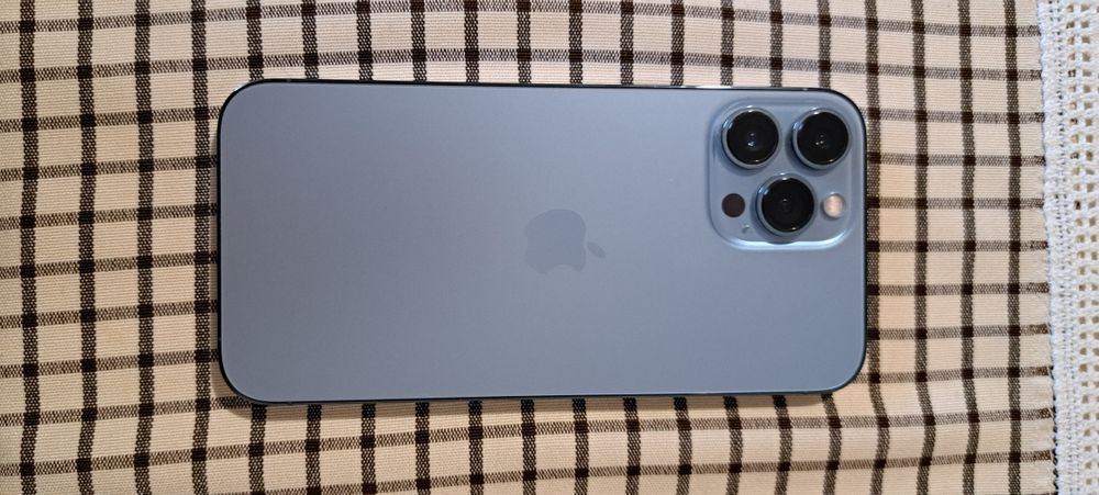 Iphone 13 Pro Max 256gb Sierra Blue, in garantie, baterie 100%