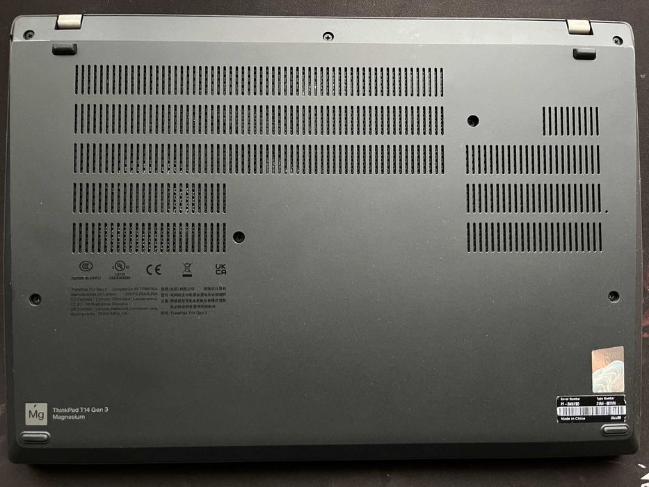 Lenovo T14 G3 14 inch i5-1240p 12C/16T, 16Gb RAM, 1TB SSD