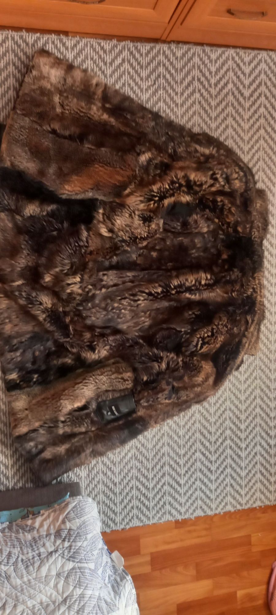 Куртка мужская кожаная с натуральным мехом