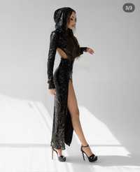 Черна рокля Venetta