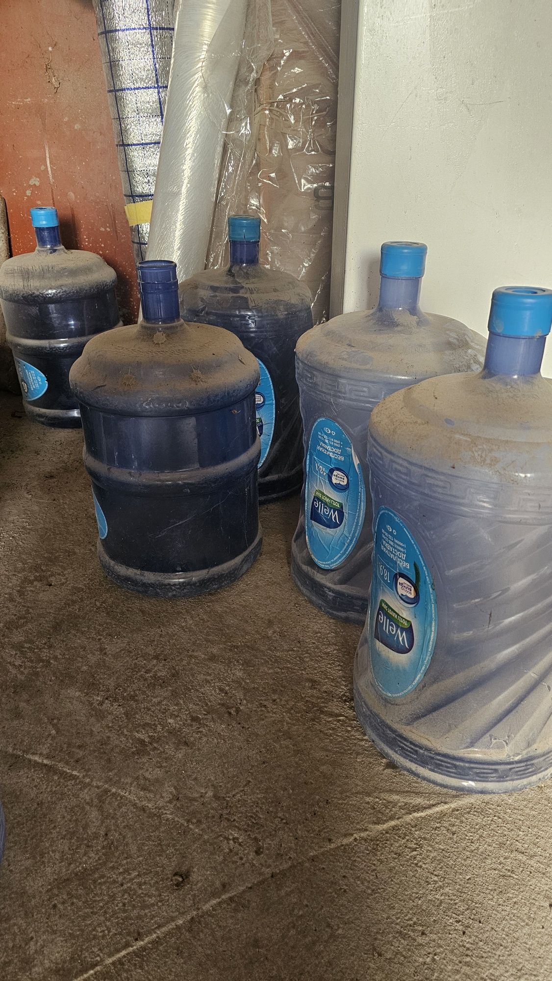 Baklashka 19L 5 dona bor xolati yaxshi