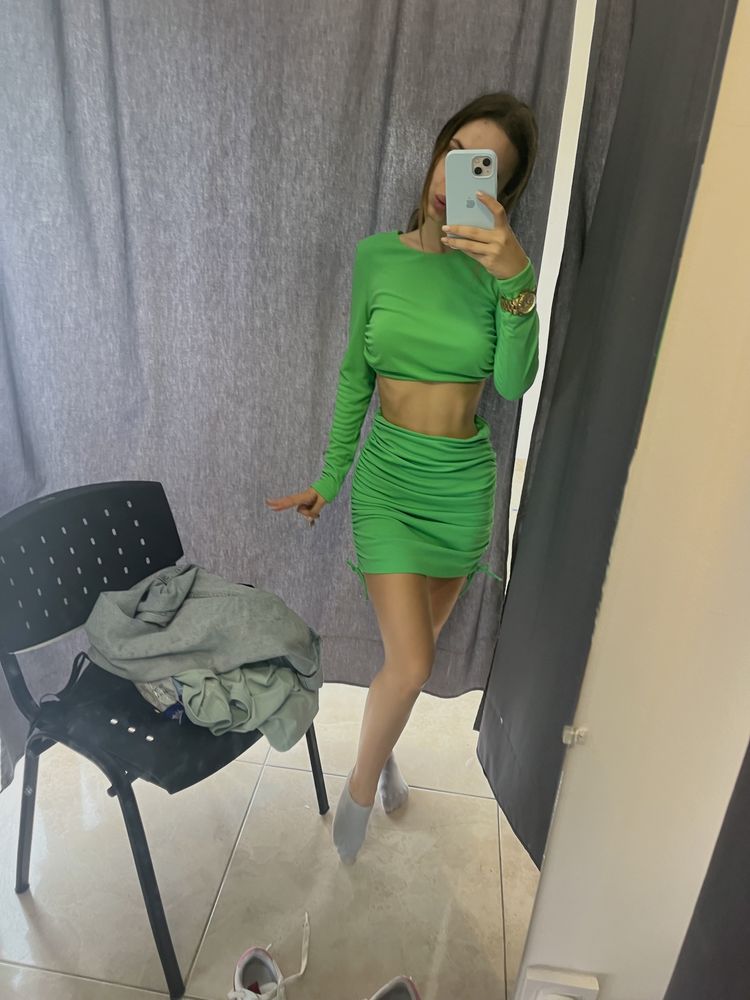 Zara зелен сет