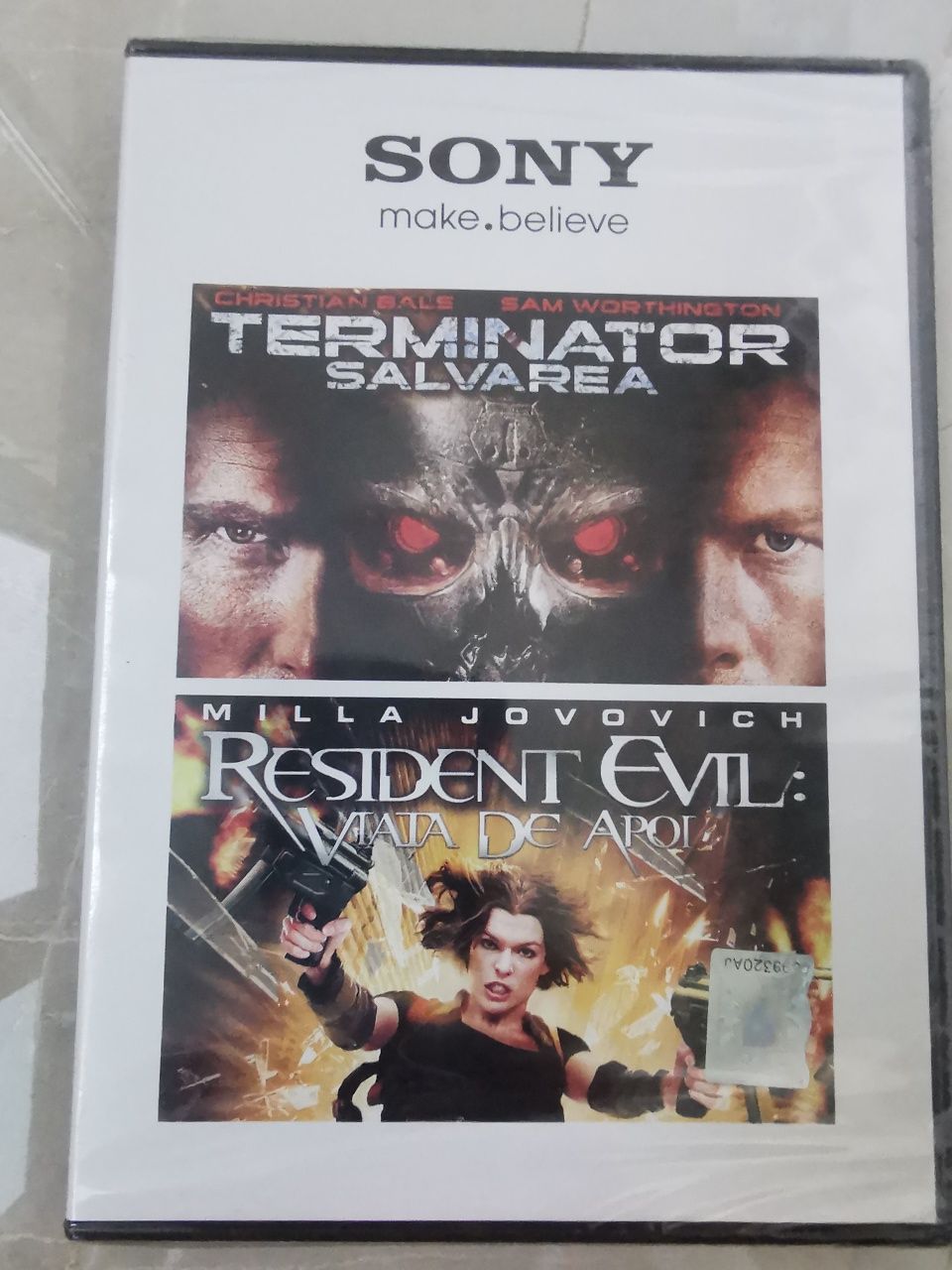 Filme DVD Inchisoarea ingerilor Terminator Salvation Resident Evil Saw