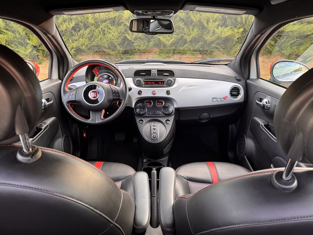 Fiat 500e~Electric~Automat~Climatronic~Piele~Comenzi volan~2014