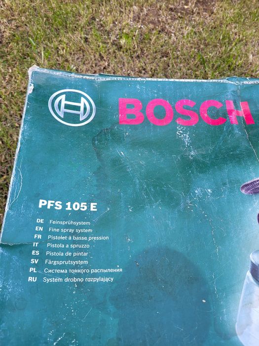Pistol de vopsit Bosch PFS 105 E, 350 W, 800 ml, 150 g/min