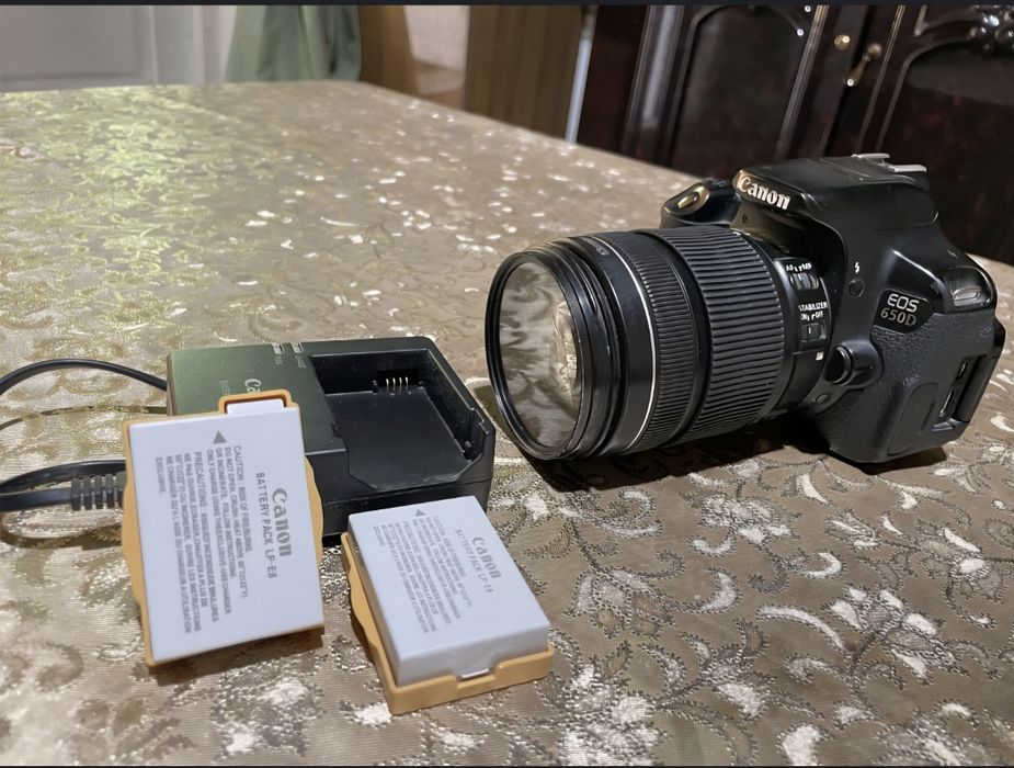 Canon 650d 18-135 obyektiv