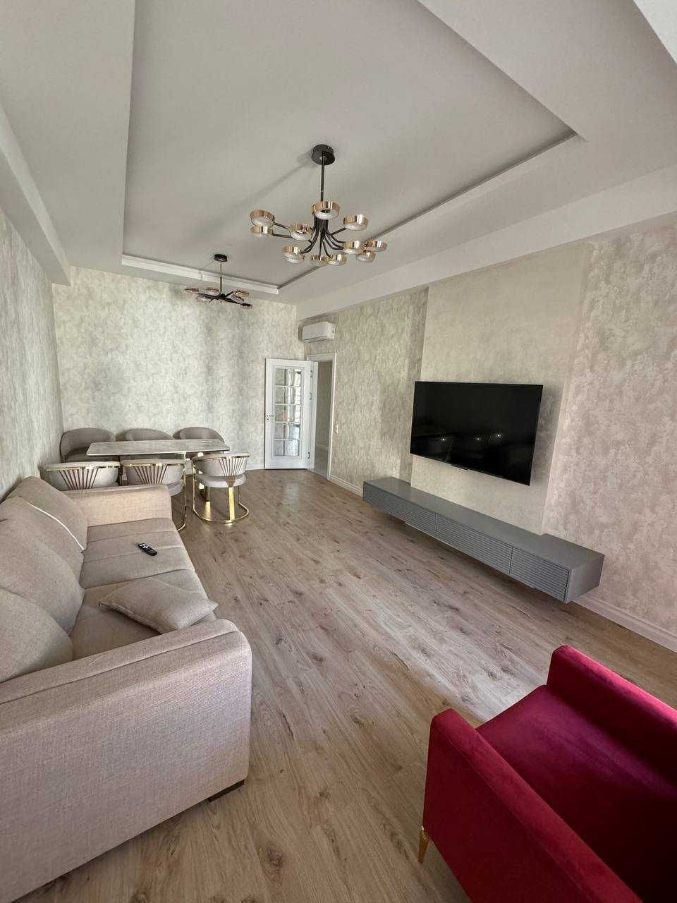 Сдаётся 3-комнатная элитная квартира в Tashkent City Boulevard!