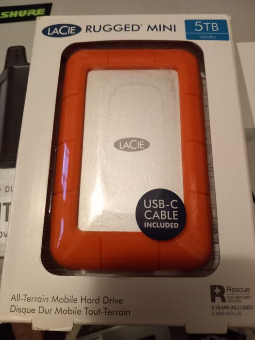 Vanf hard extern lucie rugged mini 5tb